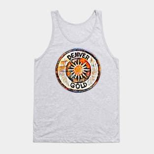 Denver Gold Football Tank Top